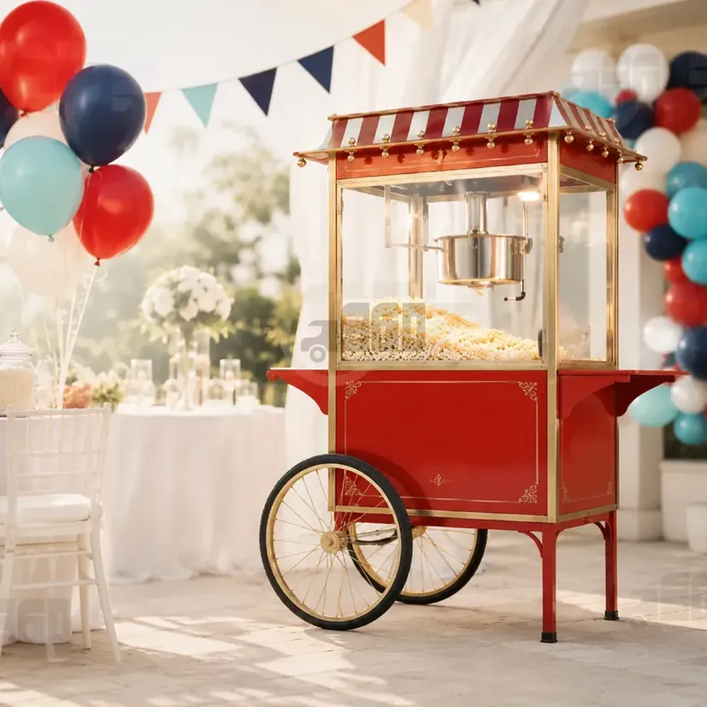 Doğum Günlerini Taçlandıran Sihirli Dokunuş: Popcorn Arabası