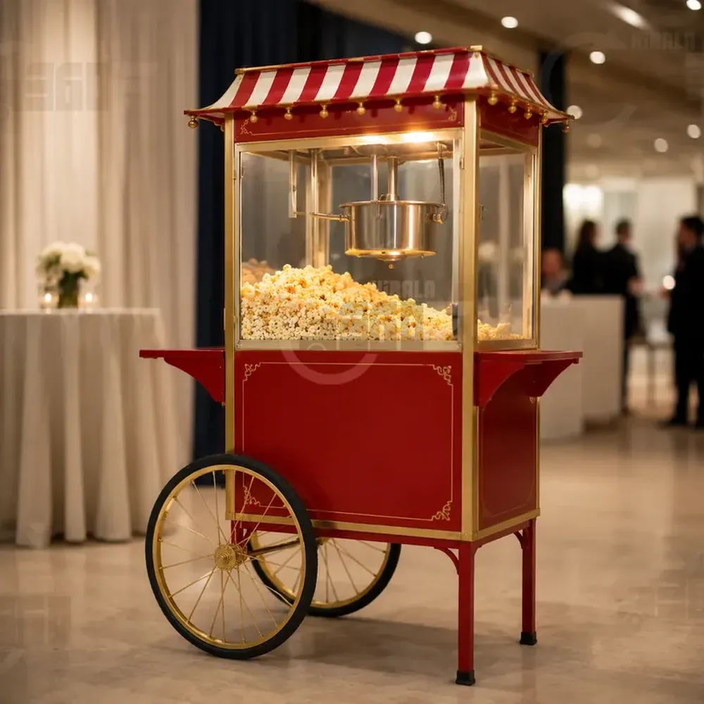 Kurumsal Etkinliklerde Marka Bilinirliğini Artırmanın Lezzetli Yolu: Popcorn Arabası Kiralama